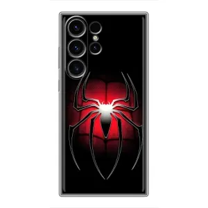 Чохол з людиною павуком для Samsung Galaxy S22 Ultra - (AlphaPrint) (Паук марвел)