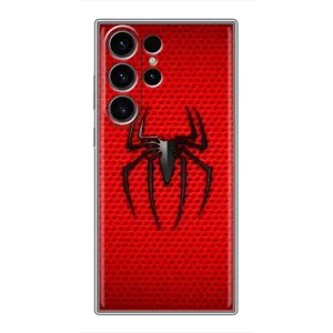 Чохол з людиною павуком для Samsung Galaxy S22 Ultra - (AlphaPrint) (Павук Марвел)
