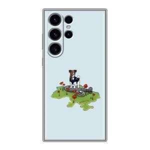 Чохли з картинкою собаки Патрон для Samsung Galaxy S22 Ultra (AlphaPrint) (Сапер Пес)