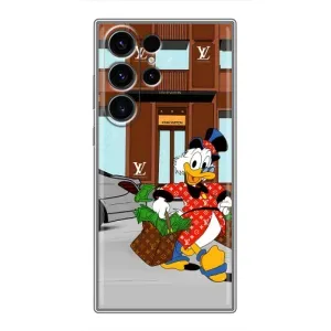 Чехлы для Samsung Galaxy S22 Ultra - Скрудж МакДак Louis Vuitton (PREMIUMPrint) (Скрудж ЛВ)