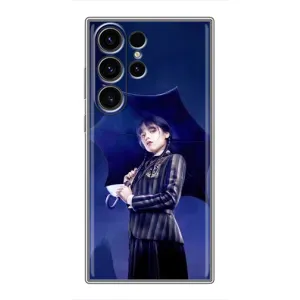 Силіконовий чохол з картинкою для Samsung Galaxy S22 Ultra (Венсдей)