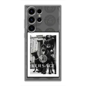Чохли VERSACE для Самсунг Галаксі S22 Ультра (PREMIUMPrint) (Версаче)