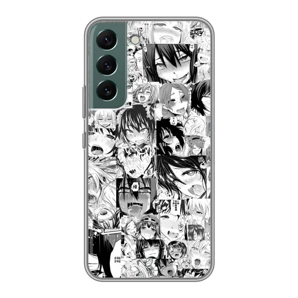 Чехол с принтом «Ahegao manga» для Samsung Galaxy S22 Чехол с принтом «Ahegao manga» для Samsung Galaxy S22