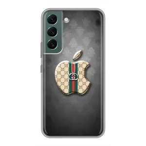 Чехлы ГУЧЧИ для Самсунг S22 (AlphaPrint) (Apple gucci)
