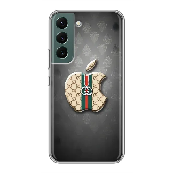 Чехол с принтом «Apple gucci» для Samsung Galaxy S22