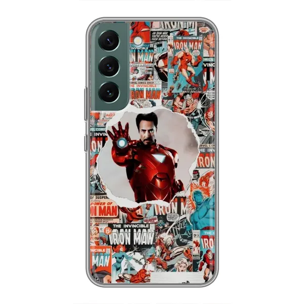 Чохол з принтом «Айронмен» для Samsung Galaxy S22 Чохол з принтом «Айронмен» для Samsung Galaxy S22