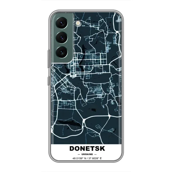 Чохол з принтом «Донецьк» для Samsung Galaxy S22
