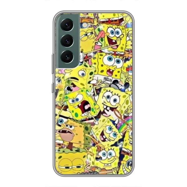 Чохол з принтом «Емоції Спан Боба» для Samsung Galaxy S22 Чохол з принтом «Емоції Спан Боба» для Samsung Galaxy S22