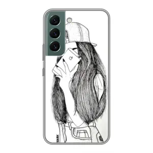 Чехол с принтом «Фото девочки» для Samsung Galaxy S22