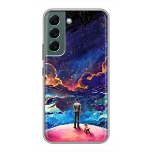 Чохол з принтом «Вид Галактики» для Samsung Galaxy S22