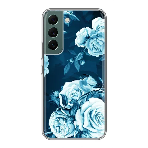 Чохол з принтом «Блактині бутони» для Samsung Galaxy S22