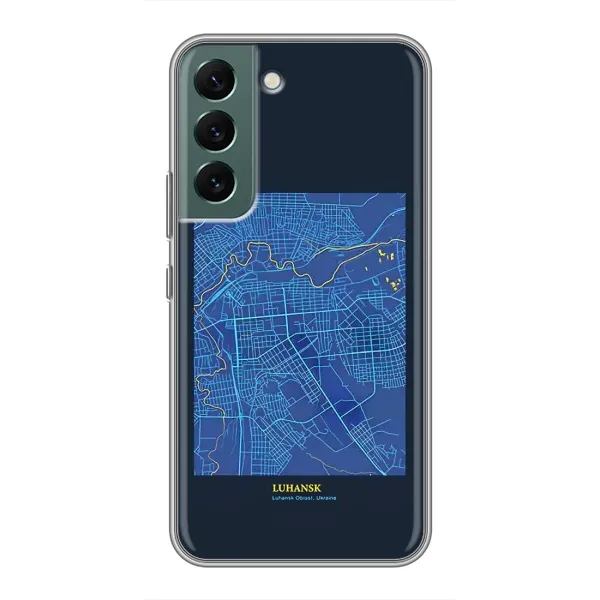 Чохол з принтом «Луганськ» для Samsung Galaxy S22