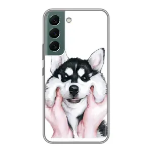 Чехол с Хаски для Samsung Galaxy S22 - (AlphaPrint)