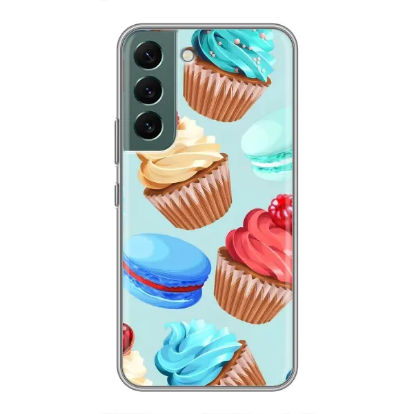 Чохол з принтом «Кексики» для Samsung Galaxy S22 Чохол з принтом «Кексики» для Samsung Galaxy S22
