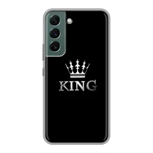 Чехол с принтом «KING» для Samsung Galaxy S22