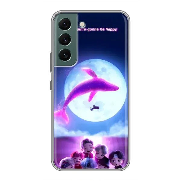 Чохол з принтом «КИТ BTS» для Samsung Galaxy S22 Чохол з принтом «КИТ BTS» для Samsung Galaxy S22