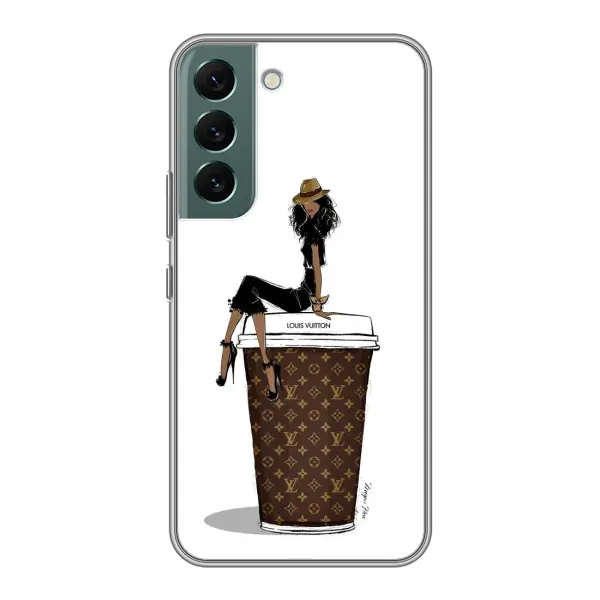 Чехол с принтом «кофе LOUIS VUITTON» для Samsung Galaxy S22 Чехол с принтом «кофе LOUIS VUITTON» для Samsung Galaxy S22