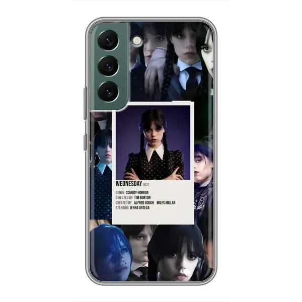 Чохол з принтом «колаж Венздей» для Samsung Galaxy S22