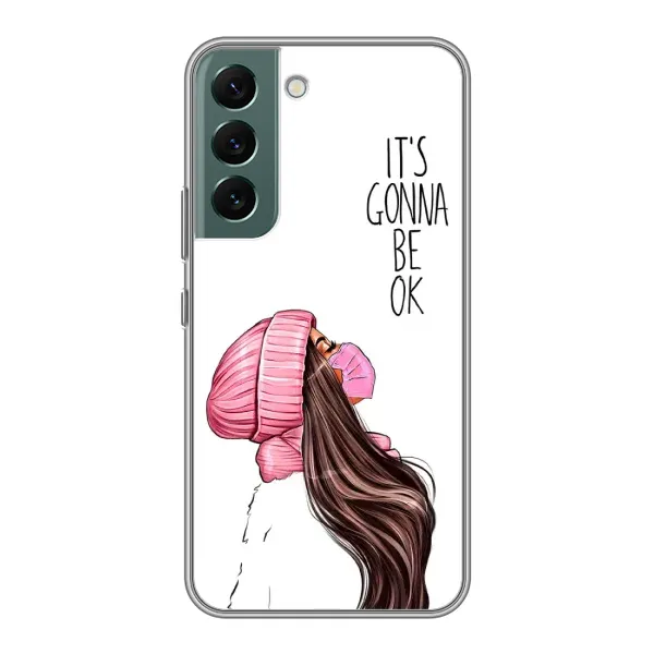 Чехол с принтом «Коронавирус» для Samsung Galaxy S22