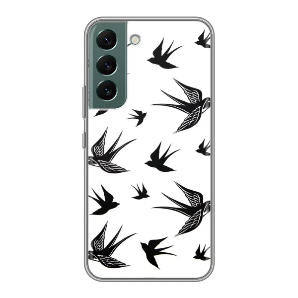 Чохол з принтом «Ластівки» для Samsung Galaxy S22 Чохол з принтом «Ластівки» для Samsung Galaxy S22