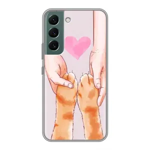 Чохол на Самсунг Гелексі S22 з Котиками (VPrint) (Любовь до котиків)