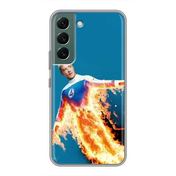 Чохол з принтом «Людина-факел у вогні» для Samsung Galaxy S22 Чохол з принтом «Людина-факел у вогні» для Samsung Galaxy S22