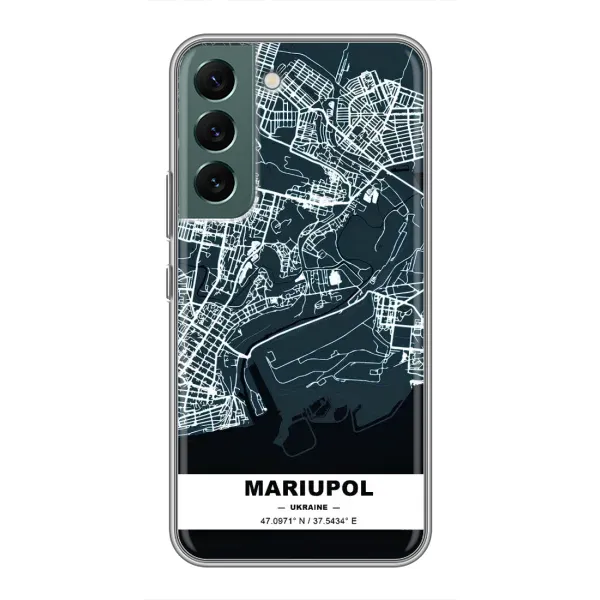 Чохол з принтом «Маріуполь» для Samsung Galaxy S22