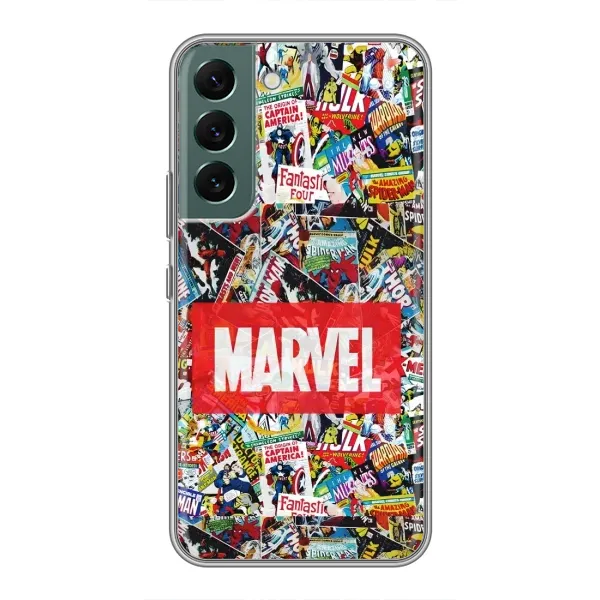 Чехол с принтом «Марвел комиксы» для Samsung Galaxy S22