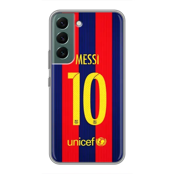 Чохол з принтом «Messi Barca 10» для Samsung Galaxy S22