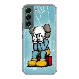 Чохол з принтом «Плач Bearbrick» для Samsung Galaxy S22