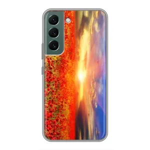 Чехол с принтом «Поле тюльпанов» для Samsung Galaxy S22