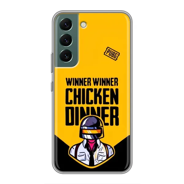 Чехол с принтом «Pubg шлем» для Samsung Galaxy S22