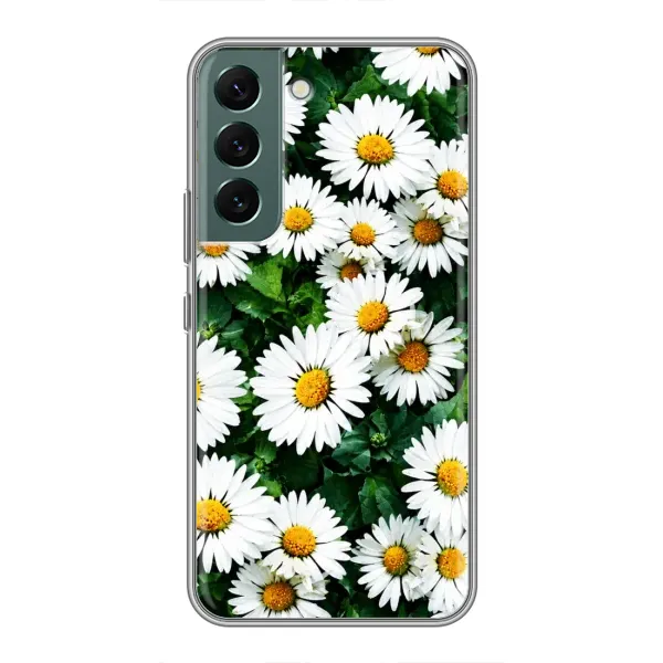 Чехол с принтом «Ромашки» для Samsung Galaxy S22 Чехол с принтом «Ромашки» для Samsung Galaxy S22