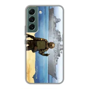 Чехол с принтом (Русский корабль...) для Самсунг Гелексі S22 (AlphaPrint)