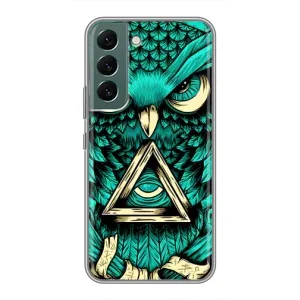 Чохол з принтом «Сова з оком» для Samsung Galaxy S22