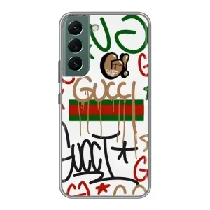 Чохол з принтом «Стиль GUUCI» для Samsung Galaxy S22