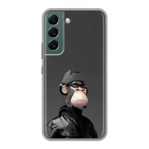 Чехлы с Обезьянами NFT для Samsung Galaxy S22 (AlphaPrint) (стильная обезьяна NFT)