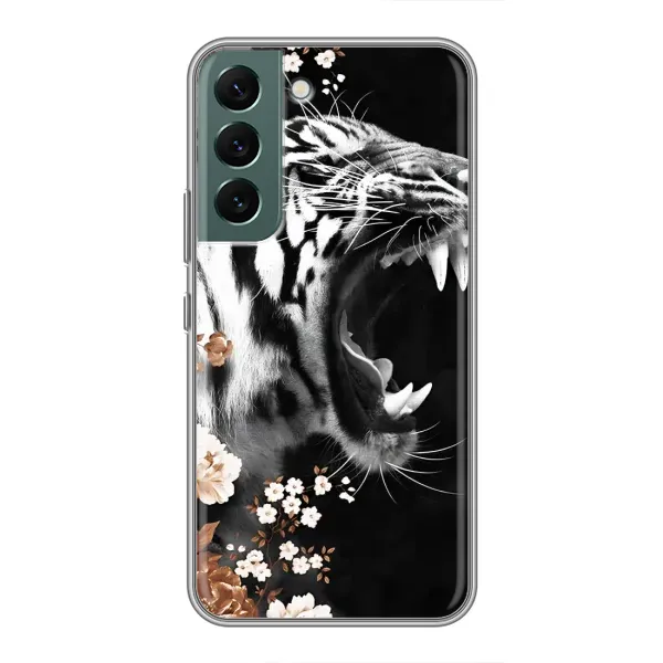 Чехол с принтом «Стильный ТИГР» для Samsung Galaxy S22