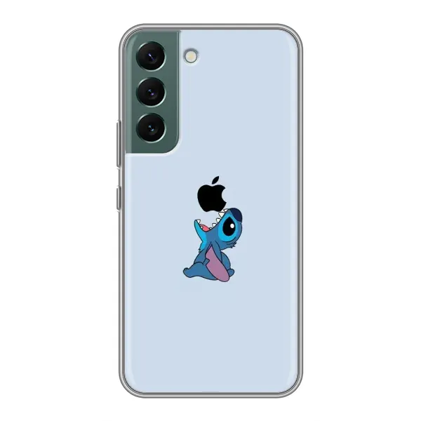 Чохол з принтом «Stitch apple» для Samsung Galaxy S22