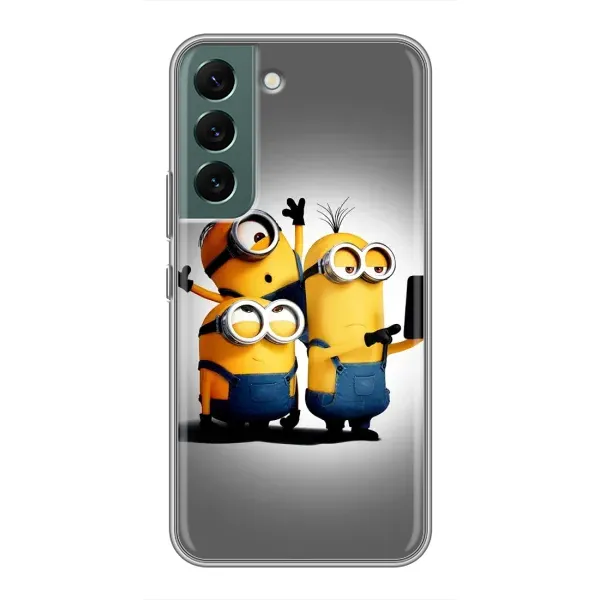 Чехол с принтом «Три миньона» для Samsung Galaxy S22 Чехол с принтом «Три миньона» для Samsung Galaxy S22