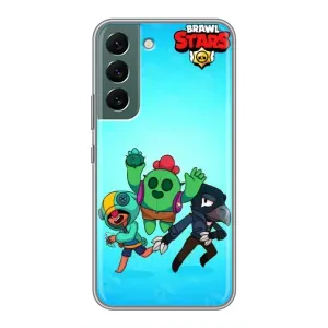 Чехол с принтом «Трио героев» для Samsung Galaxy S22