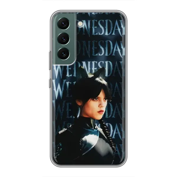 Чохол з принтом «Венздей кішка» для Samsung Galaxy S22