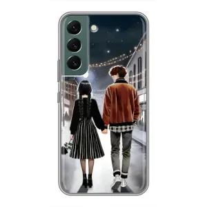 Чохол з дизайном Венздей 2 на Samsung Galaxy S22 (Венздей та Тайлер)