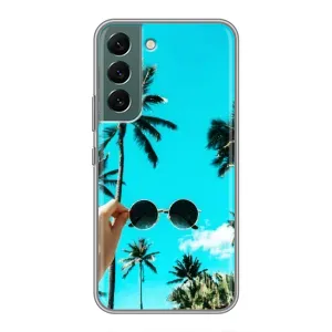 Силіконовий чохол з КАРТИНКАМИ літо для Samsung Galaxy S22 (AlphaPrint) (Погляд літо)