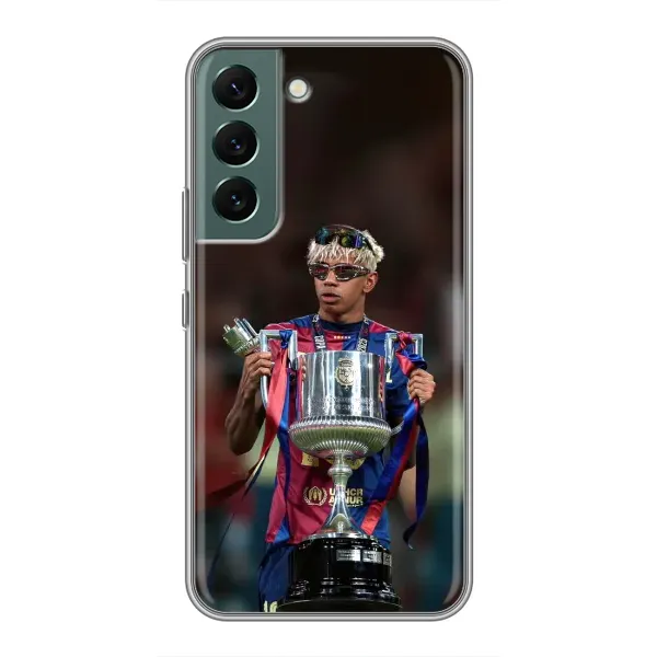 Чохол з принтом «Ямаль з кубком» для Samsung Galaxy S22
