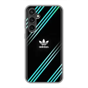 Чохли Адидас для Samsung Galaxy S23 FE (AlphaPrint) (Адідас з полосами)