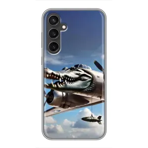 Чохол з мемом Тралалело тралала на Samsung Galaxy S23 FE (Бомбардіро крокоділо)