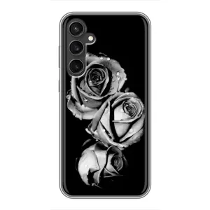 Чохол з картинкою (Стильні) Samsung Galaxy S23 FE - (AlphaPrint) (Чорна троянда)