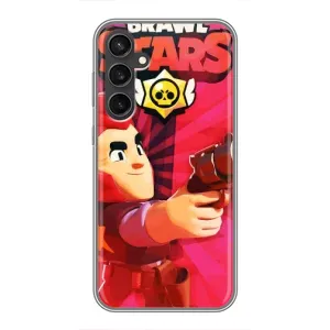 Чехол для Samsung Galaxy S23 FE Бравл Старс (VPrint) (Дуелянт Кольт)