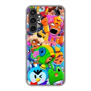 Чехол для Samsung Galaxy S23 FE Бравл Старс (VPrint) (Герої Бравл Старс)